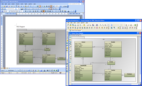 Editing OLE Object Sample 2